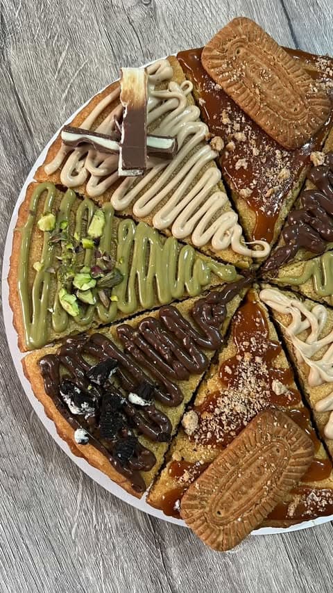 Tarte cookies 8 pièces