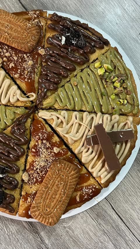 Tarte cookies 8 pièces